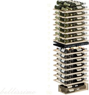 Винный шкаф MV110-KST2 Slim Italian walnut  фото 4 в Тюмени