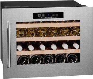 Винный шкаф Dunavox DX-24.56BSK (A) петли справа фото 3 в Тюмени