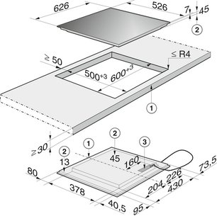 Независимая варочная панель Miele KM 6116 фото 2 в Тюмени