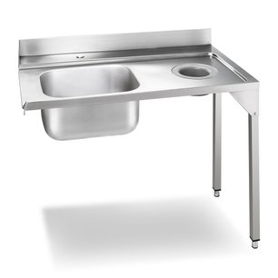 Стол с мойкой и отверстием для слива Smeg WT01R-1 фото в Тюмени