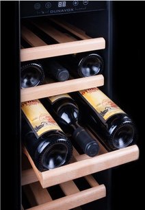 Винный шкаф Dunavox DX-19.58BK/DP фото 4 в Тюмени