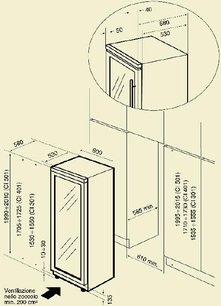 Винный шкаф IP CI 501 CFX D фото 2 в Тюмени