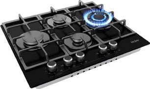 Газовая варочная панель Haier HHX-G64CWMB фото 2 в Тюмени