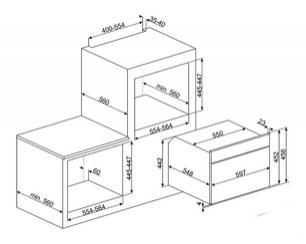 Микроволновая печь Smeg SF4800MA фото 2 в Тюмени