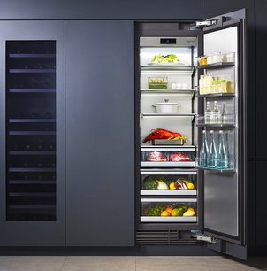 Встраиваемый холодильник Сигначе Китчен Сьют SKSCR2411P фото 2 в Тюмени Встраиваемый холодильник Signature Kitchen Suite SKSCR2411P фото 2 в Тюмени