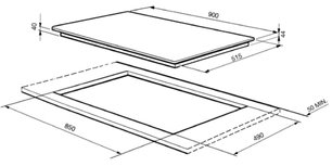 Варочная панель Smeg SE2951TC2 фото 2 в Тюмени