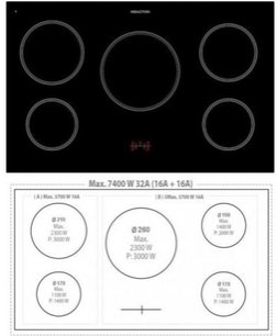 Варочный центр Lofra RSD96MFTE/5I Br фото 2 в Тюмени