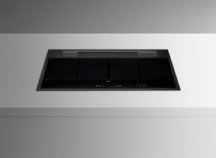 Варочная панель с вытяжкой Falmec SINTESI 90 BLACK фото в Тюмени