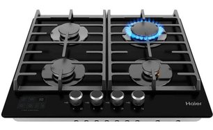 Газовая варочная панель Haier HHX-G64CNSB фото 4 в Тюмени