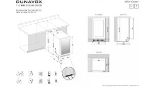 Винный шкаф Dunavox DAUF-38.100DB фото 2 в Тюмени