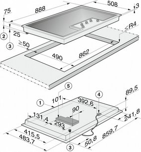 Варочная панель Miele KM2356-1 фото 4 в Тюмени