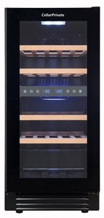 Встраиваемый под столешницу винный шкаф CellarPrivate CP027-2TBH фото в Тюмени
