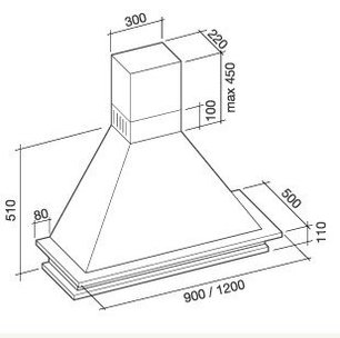 Вытяжка Фалмек Tempo Antico 90 (600) white фото 2 в Тюмени Вытяжка Falmec Tempo Antico 90 (600) white фото 2 в Тюмени