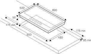 Варочная панель Bertazzoni P905CHERAG фото 3 в Тюмени