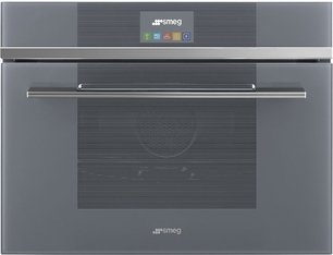 Компактный духовой шкаф с пароваркой Смег SF4104VCS фото в Тюмени Компактный духовой шкаф с пароваркой Smeg SF4104VCS фото в Тюмени