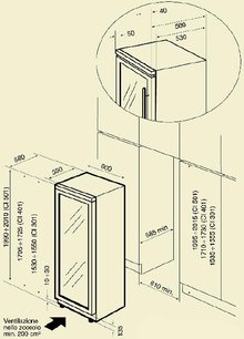 Винный шкаф IP CI 301 CFX D фото 3 в Тюмени