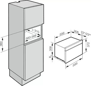 Пароварка Miele DG6030 EDST/CLST сталь фото 3 в Тюмени