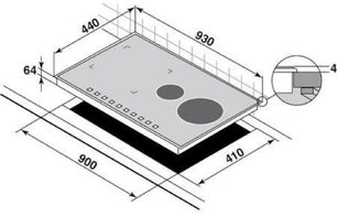 Независимая варочная панель De Dietrich DTI 1089 V фото 3 в Тюмени