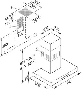 Вытяжка Миле DA 428-4 фото 2 в Тюмени Вытяжка Miele DA 428-4 фото 2 в Тюмени