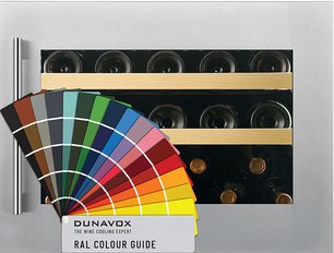 Встраиваемый винный шкаф Dunavox DVS-19.50C фото в Тюмени
