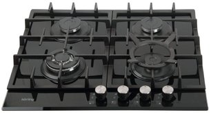 Газовая стеклянная варочная панель Korting HGG 635 CTN фото 2 в Тюмени