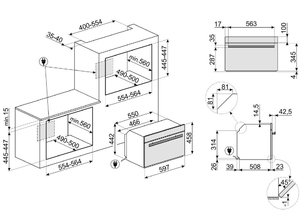 Духовой шкаф Смег SF4604WMCNX фото 4 в Тюмени Духовой шкаф Smeg SF4604WMCNX фото 4 в Тюмени