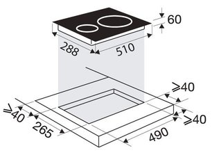 Индукционная варочная панель Brandt BPI1621UB фото 4 в Тюмени