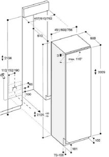Холодильник Гаггенау RF 411-200 фото 2 в Тюмени Холодильник Gaggenau RF 411-200 фото 2 в Тюмени