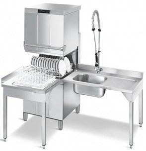 Купольная посудомоечная машина Smeg HTY620DH фото 3 в Тюмени