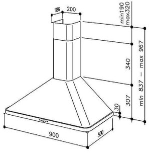 Вытяжка  Кайзер A 9416 CuBE фото 2 в Тюмени Вытяжка  Kaiser A 9416 CuBE фото 2 в Тюмени