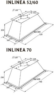Встраиваемая вытяжка Куперсберг INLINEA 60 X фото 4 в Тюмени Встраиваемая вытяжка Kuppersberg INLINEA 60 X фото 4 в Тюмени
