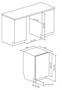 Встраиваемая посудомоечная машина Graude VGE 45.0 фото 3 в Тюмени