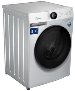 Стиральная машина с функцией сушки Мидеа MF200D80WBS/W-RU фото 4 в Тюмени Стиральная машина с функцией сушки Midea MF200D80WBS/W-RU фото 4 в Тюмени