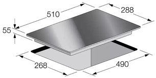 Варочная панель Fulgor Milano CH 302 ID TC BK фото 4 в Тюмени