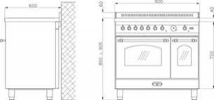 Варочный центр Lofra RLVD96MFTE/CI Br фото 3 в Тюмени