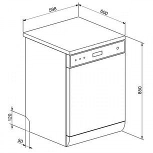 Посудомоечная машина Смег LP364X фото 2 в Тюмени Посудомоечная машина Smeg LP364X фото 2 в Тюмени