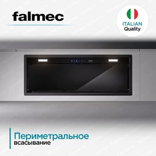 Встраиваемая вытяжка Falmec BUILT-IN BURANO 70 BK фото 4 в Тюмени