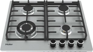 Газовая варочная панель Haier HHX-M64CWFX фото 2 в Тюмени