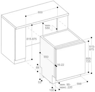 Встраиваемая посудомоечная машина Гаггенау DF480162 фото 3 в Тюмени Встраиваемая посудомоечная машина Gaggenau DF480162 фото 3 в Тюмени