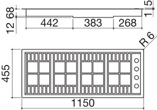 Газовая варочная панель Barazza 1PLB3T фото 4 в Тюмени