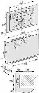 Вытяжка Миле DA9090W GRGR фото 3 в Тюмени Вытяжка Miele DA9090W GRGR фото 3 в Тюмени