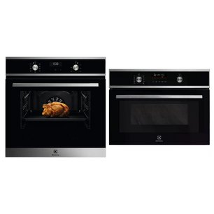 Electrolux (духовой шкаф EOD5H70BX + микроволновая печь EVM 6E46X) фото в Тюмени