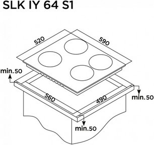 Индукционная варочная панель Шауб Лоренц SLK IY 64 S1 фото 4 в Тюмени Индукционная варочная панель Schaub Lorenz SLK IY 64 S1 фото 4 в Тюмени
