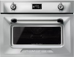 Компактный духовой шкаф с пароваркой Смег SF4920VCX1 фото в Тюмени Компактный духовой шкаф с пароваркой Smeg SF4920VCX1 фото в Тюмени