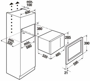 Микроволновая печь Куперсбуш M 6120.0 W фото 4 в Тюмени Микроволновая печь Kuppersbusch M 6120.0 W фото 4 в Тюмени