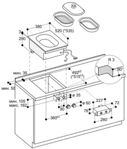 Пароварка Gaggenau VK 414-110 фото 4 в Тюмени