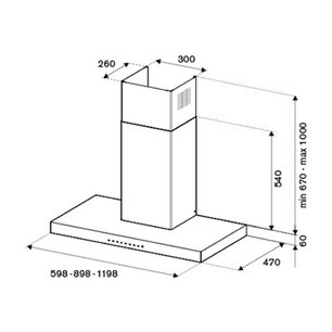 Вытяжка настенная Бертаззони KT60MAS1XB фото 4 в Тюмени Вытяжка настенная Bertazzoni KT60MAS1XB фото 4 в Тюмени