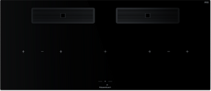 Индукционная варочная поверхность с вытяжкой Kuppersbusch KMI 12850.0 SR-S Black Velvet фото в Тюмени