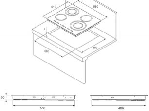Независимая варочная панель Kuppersberg FA6VS16 фото 2 в Тюмени