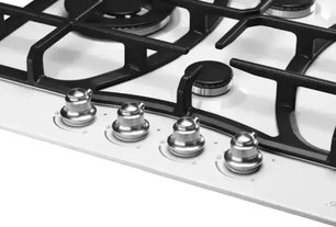 Газовая варочная панель Kuppersberg FS 610 W Silver фото 2 в Тюмени